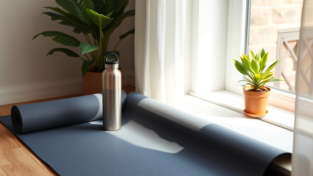 Setting Up a Home Yoga Space home yoga routine setup